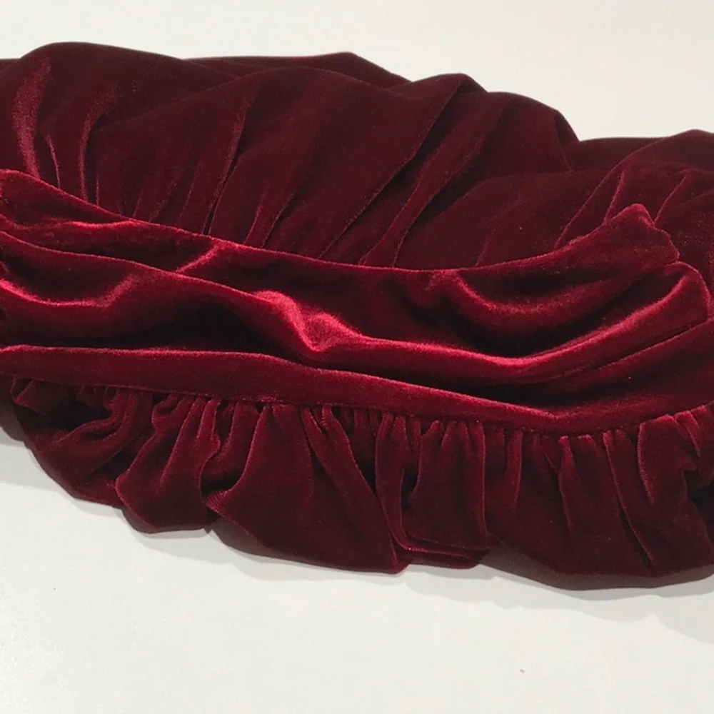 🌺🌺🌺RAPH LAUREN Girl’s Layered Draped Waist Velour Skirt, 24 mo